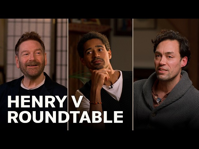 Kenneth Branagh, Alfred Enoch, Alex Hassell and Tamara Harvey in conversation | Henry V Roundtable