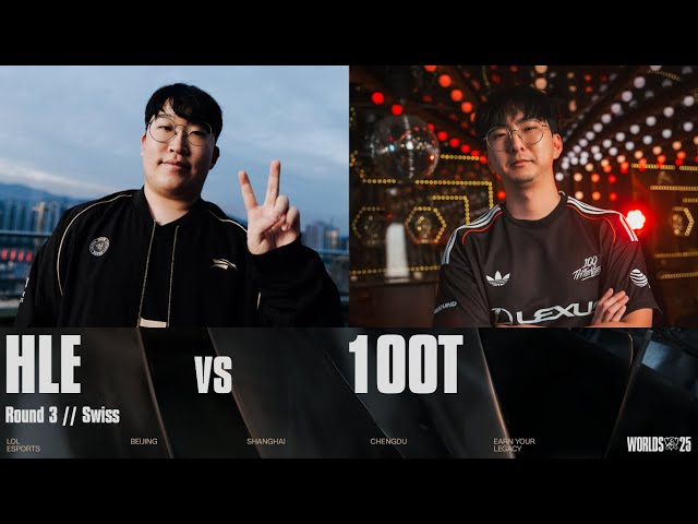HLE vs 100T | WORLDS 2025 | Swiss