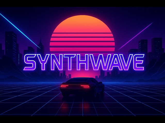 Neon Phantom | Synthwave Night Drive & Focus Music | Royalty Free