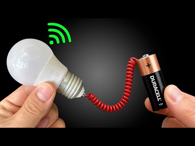 No Internet Needed! Put the battery in the LED bulb! Creator Tips