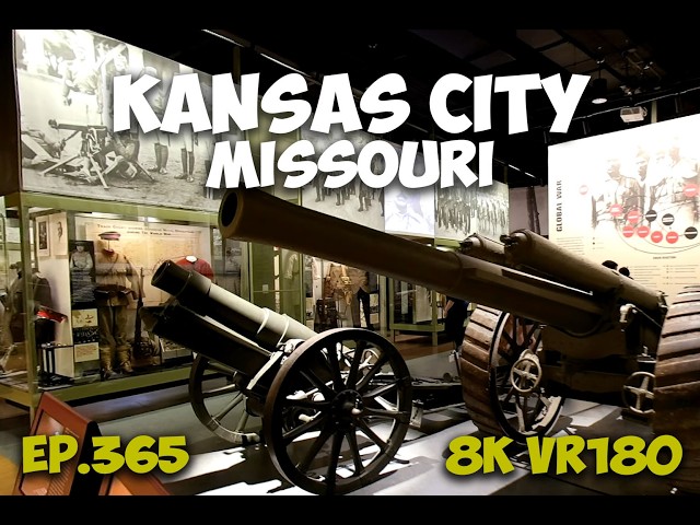 Ep.365 Kansas City, Missouri - Museo Nacional de la Primera Guerra Mundial Parte 1 de 9 8K VR180 ...