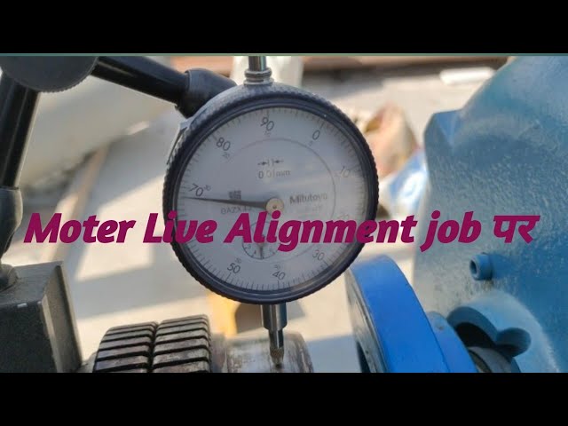 Motor live alignment job #Sanjitfitter