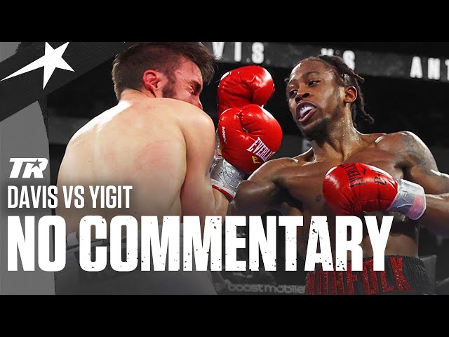 NO COMMENTARY! Keyshawn Davis vs Anthony Yigit | FREE FIGHT