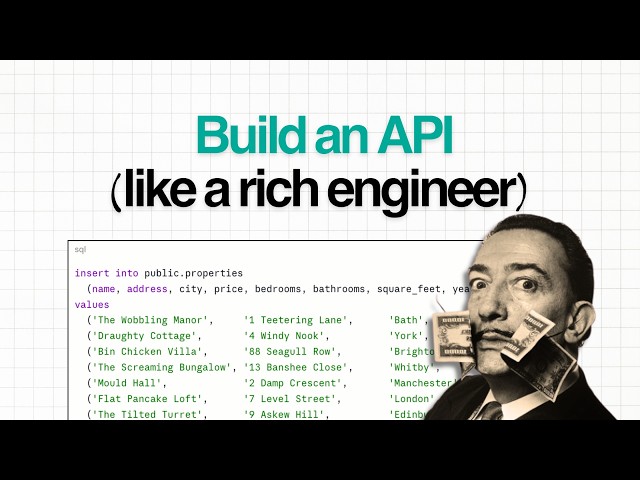 Build a Profitable API Like a $10M Company (full guide / beginner friendly)