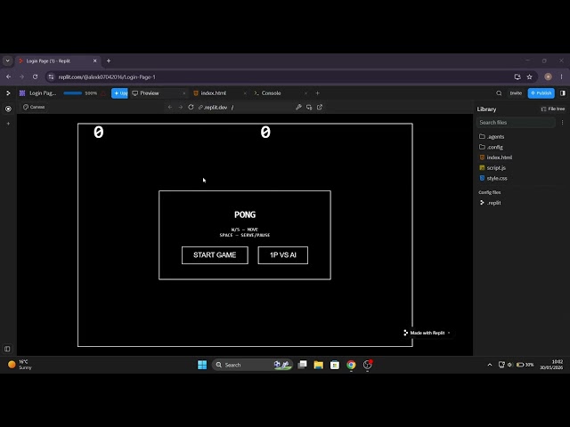 Building a Classic Pong Game from Scratch with HTML, CSS & JavaScript! - ASMR