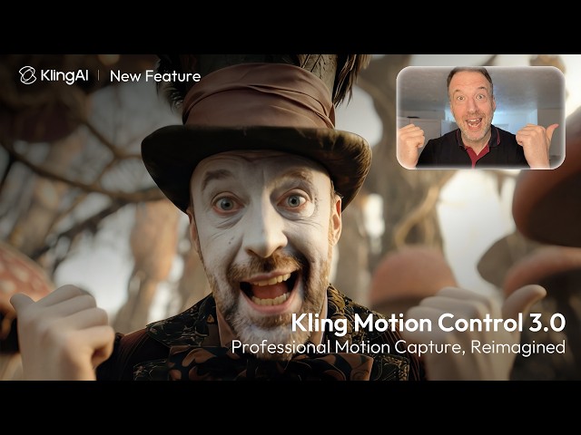 Kling Motion Control 3.0: Professional Motion Capture, Reimagined!