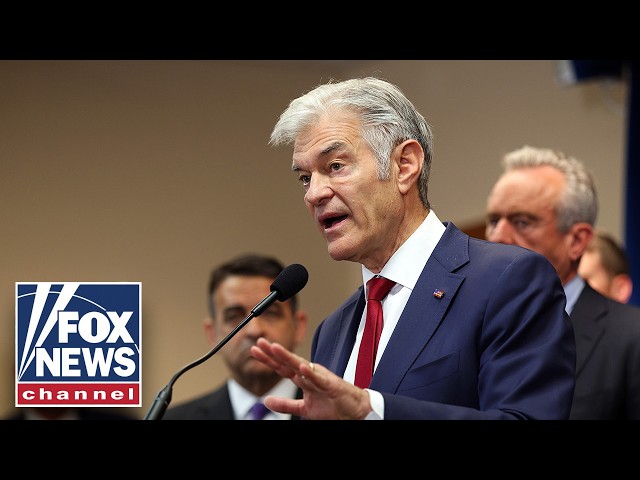 Dr. Oz holds press briefing at White House