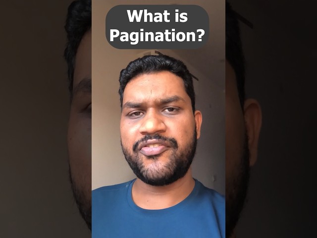 What is Pagination? How to implement it in Spring Data JPA?