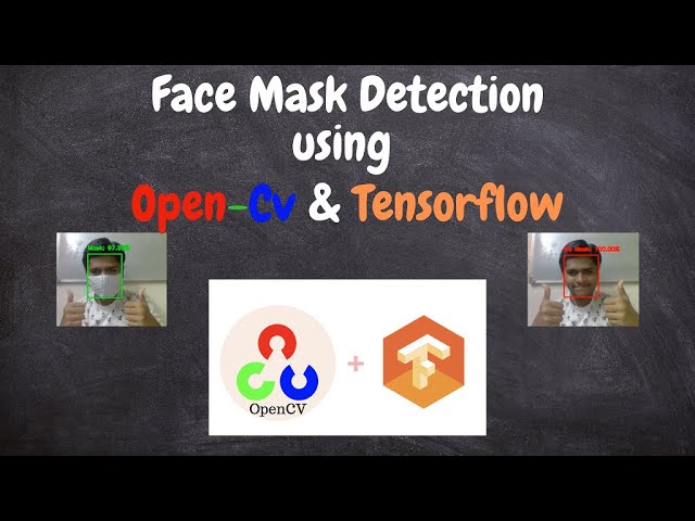 Face Mask Detection using Open-CV and Tensorflow