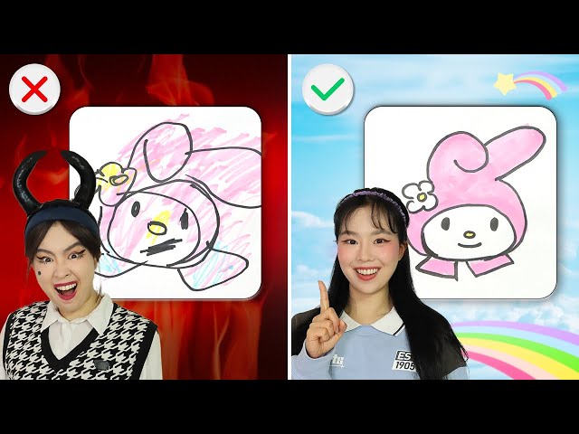 마이멜로디 쉽게 그리는 법 ✏️💕 따라만 하면 완성!