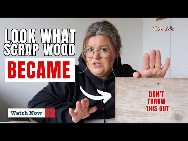 Don’t Throw Scrap Wood Away! Easy DIY Table Riser Anyone Can Make