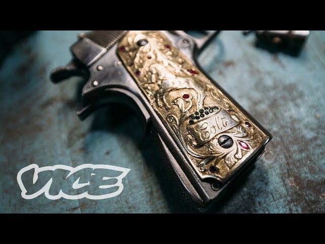 This Dishwasher Charges $60K to Design Custom Guns