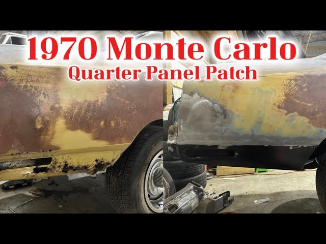 1970 Monte Carlo: Quarter Panel Rust Repair