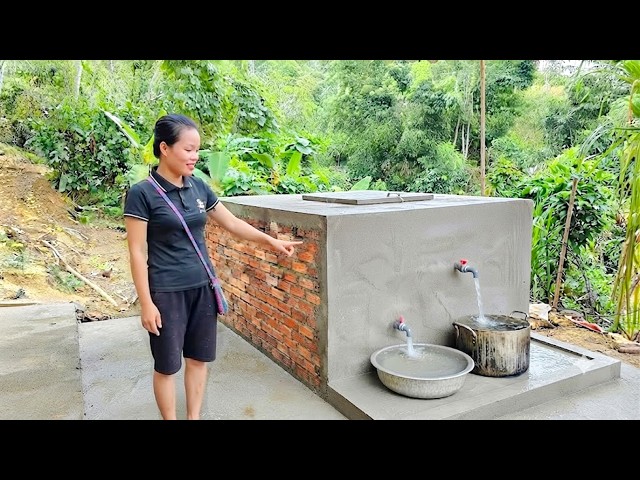 How to Build a Water Tank & Water System: Homestead Project | 90 Mins Full Movie