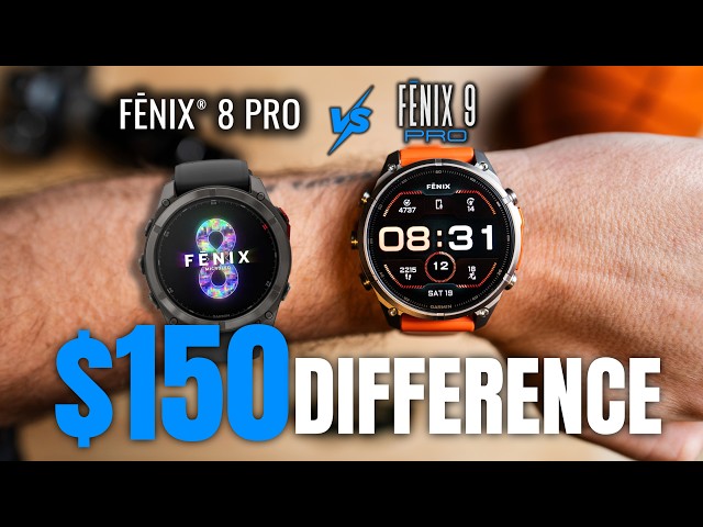Garmin Fenix 9 Pro vs 8 Pro: Which One Should You Buy? (Don't Get This Wrong)