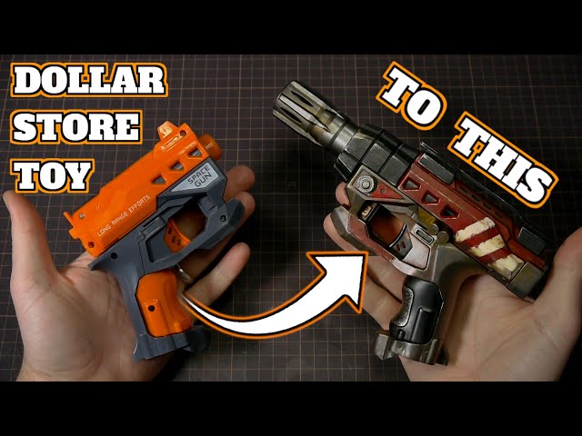 I made a SCI-FI BLASTER from a dollar store toy | propmaking