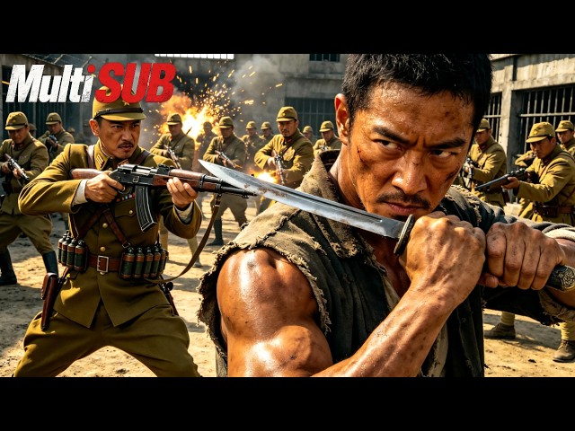 【最爽抗日電影💥】日軍大佐瞧不起小夥，殊不知自己即將被他幹掉!⚔️MMA _ Kung Fu #action #Drama #槍戰 #抗日電影