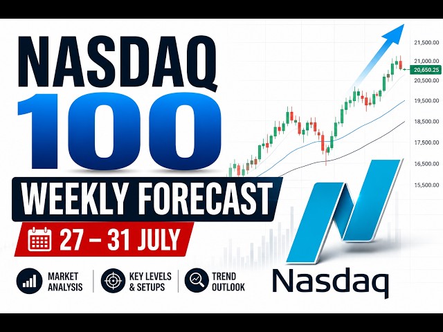 NASDAQ 100 Weekly Forecast: The Continuation! (27 - 31 JULY)