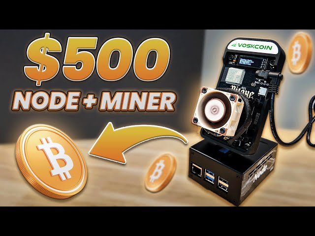 Nodo y minero de Bitcoin de $500
