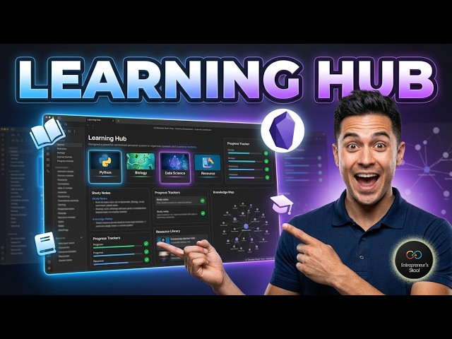 How To Create Obsidian Learning Hub [Simplified]