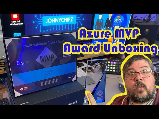 Azure MVP Award Unboxing