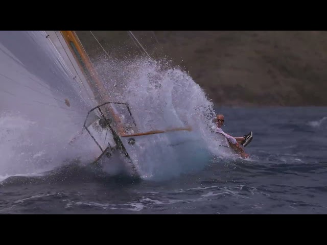 Highlights from Race 1 of the 2026 Antigua Classic Yacht Regatta.