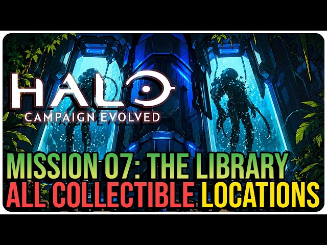The Library – All Collectible Locations – Halo Campaign Evolved