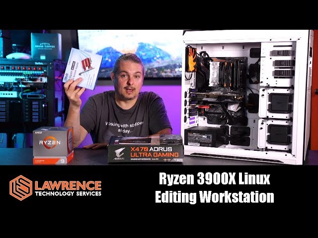 Ryzen 3900X Linux Video Editing Workstation With 10G Networking