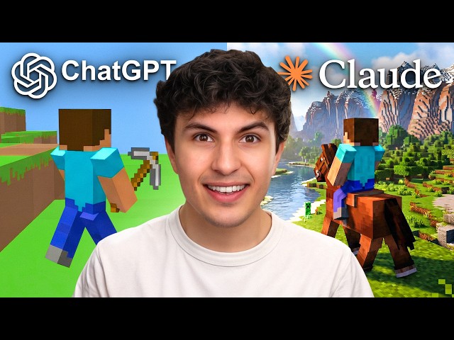 I forced 4 AIs to recreate Minecraft from scratch (it's shocking)