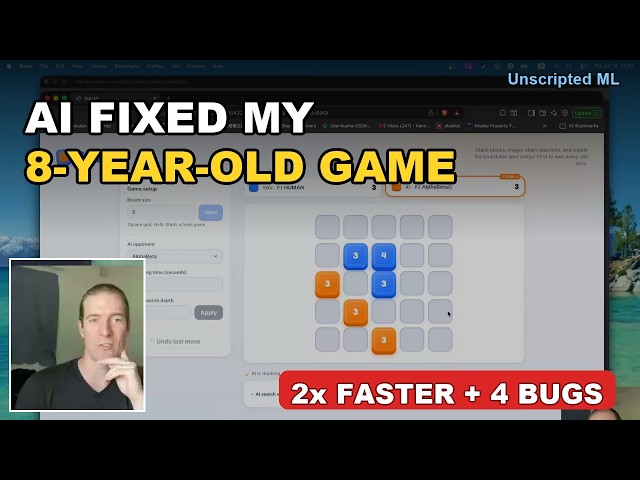 AI found real bugs in my 8-year-old game engine (and made it 2× faster)