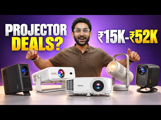 Top 5 Projector Deals for Every Budget! Flipkart Big Billion Days 2026