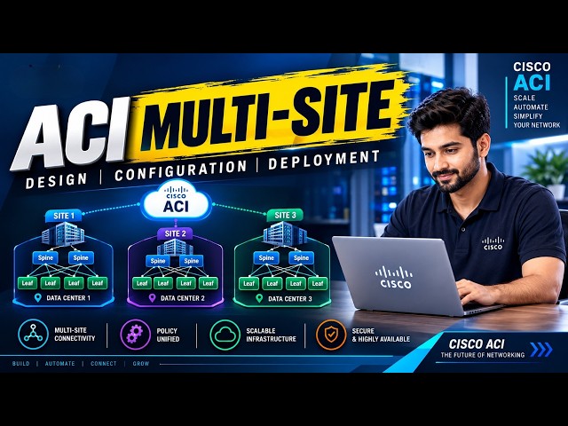Cisco ACI Multi-Site | Complete Architecture & Configuration Guide