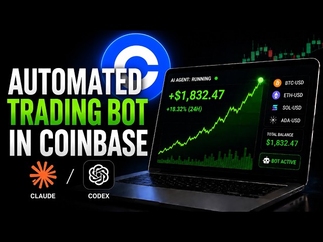 I Built a Fully Automated Crypto Trading Bot in Coinbase with Codex & Claude l AI