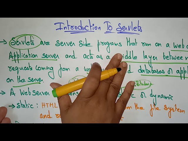 Servlets Tutorial | WT | Web Technology | Lec-35 | Bhanu Priya