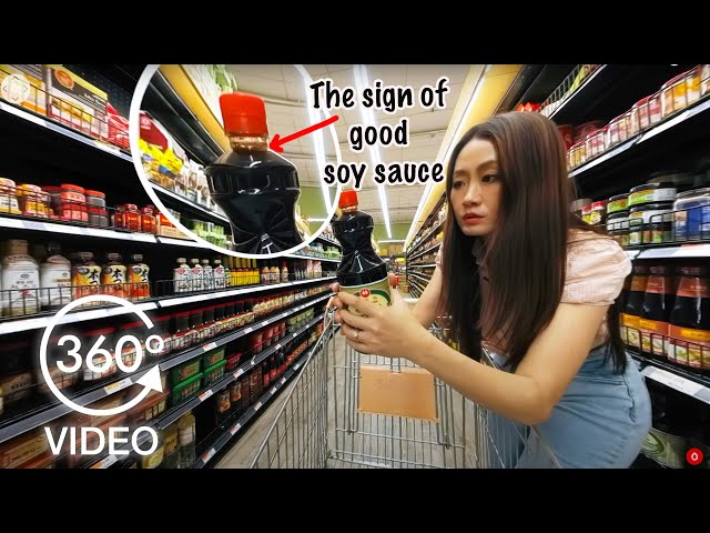 Chinese Mom's Top 7 Chinese essential ingredients you need to buy, shop in 360° with me!