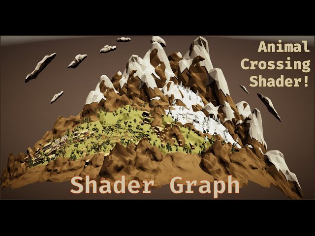 Unity animal crossing shader - curved world shader using shader graph