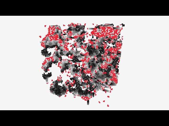 3D Cellular Automata | C++ | Raylib | 2,6,9/4,6,8,9/10/M