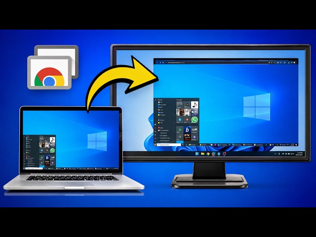 Control Another PC From Anywhere | Chrome Remote Desktop Setup