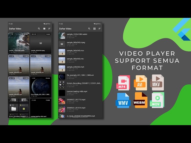 Can't Play a Downloaded Video? Here's the Solution! Flutter Video Player Supports All Formats