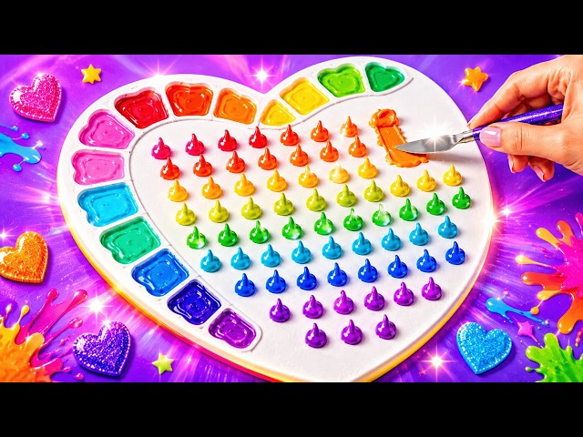 🌈 Color Mixing Magic! Paint and Create a Rainbow of Shades