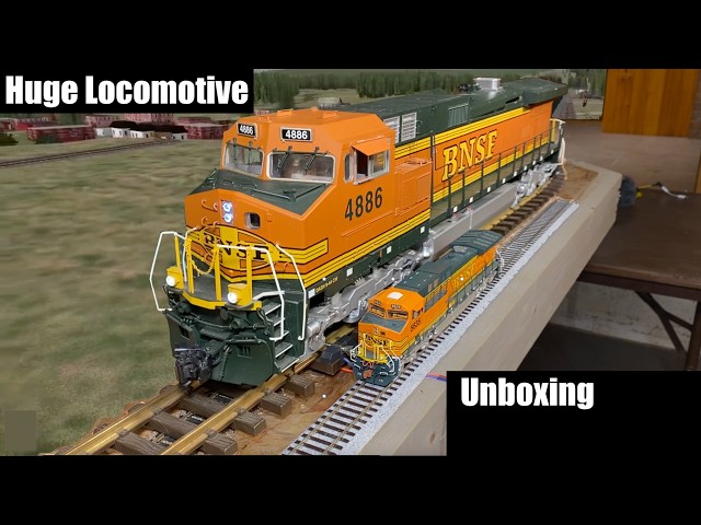 I Bought the Biggest BNSF Dash 9 Model Locomotive