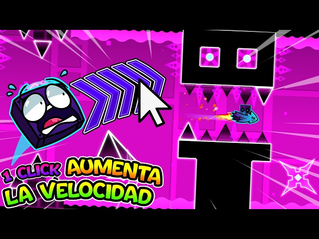 !!!EACH CLICK INCREASES YOUR SPEED IN GEOMETRY DASH!!! | Geometry Dash 2.2