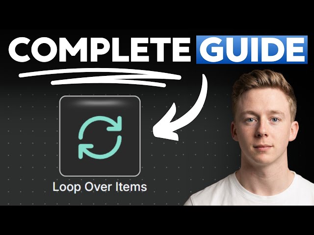 Loop Over Items Node Explained in 6 Minutes! (n8n Beginners Tutorial)