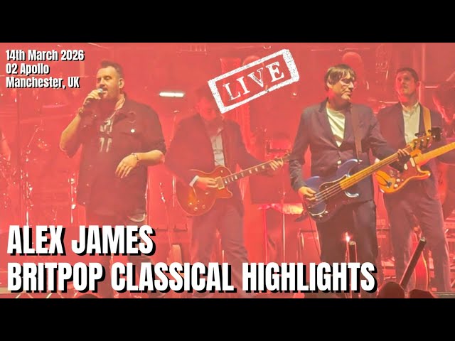 Alex James brings the 90s back to life! (Britpop Classical LIVE) #livemusic