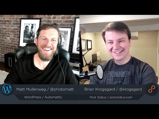 Interview with Matt Mullenweg on Gutenberg, WordPress, and the future