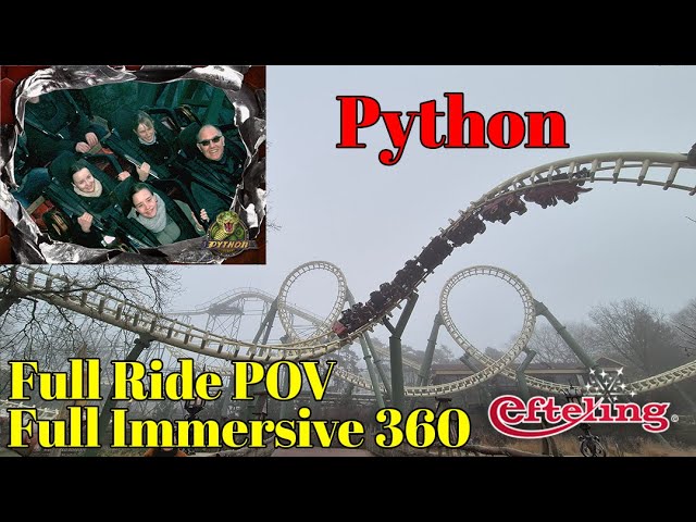 Efteling - Python - Full Ride - 360VR