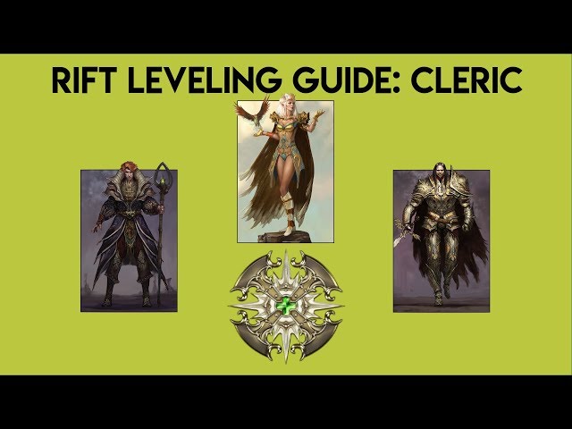 RIFT PRIME: CLERIC LEVELING GUIDE
