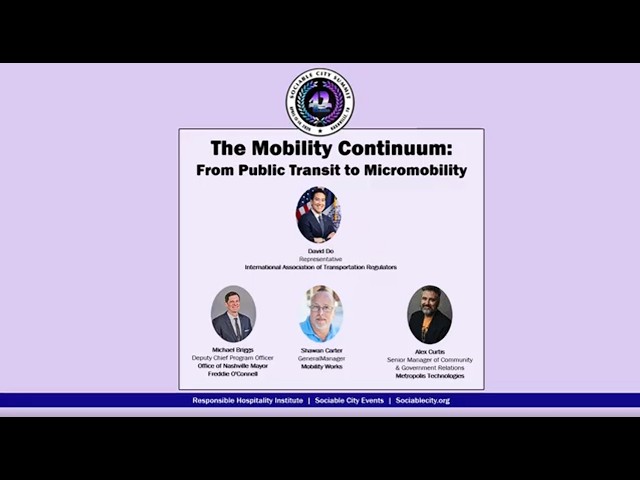 The Mobility Continuum: From Public Transit to Micromobility Trailer