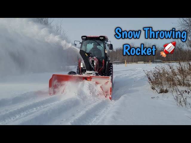 Fastest Snowblower On Wheels ❄️ 🛞 🚀 