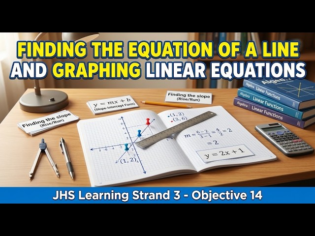Finding the Equation of a Line and Graphing Linear Equations